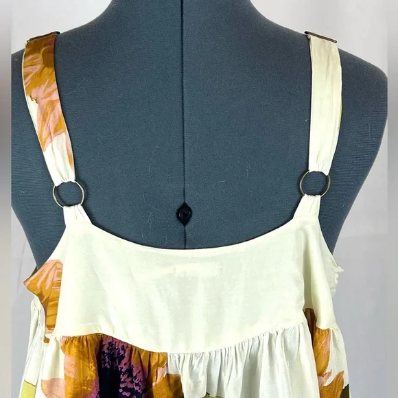 Kimchi Blue floral sunflower sundress S 104 - Picture 4 of 6